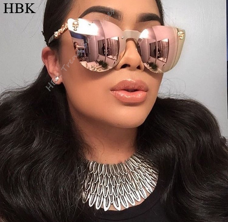 Rose Gold Sunglasses Women