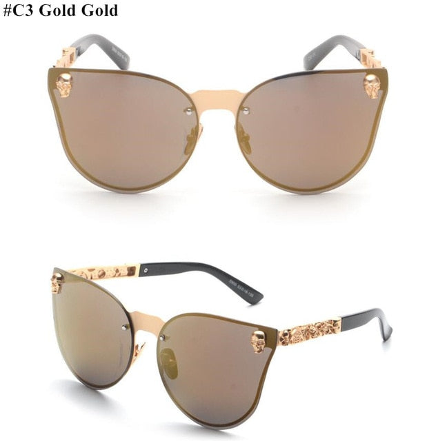 Rose Gold Sunglasses Women