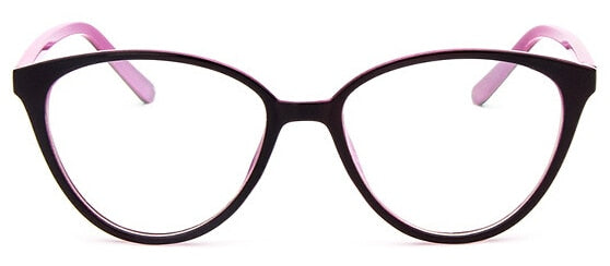 Spectacle frame cat eye Glasses frame clear lens Women