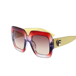 Square Oversized Sunglasses Women