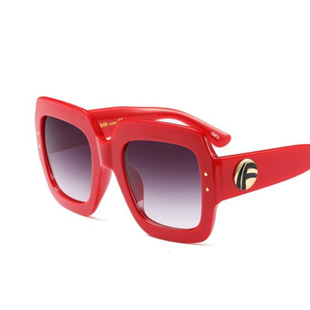 Square Oversized Sunglasses Women