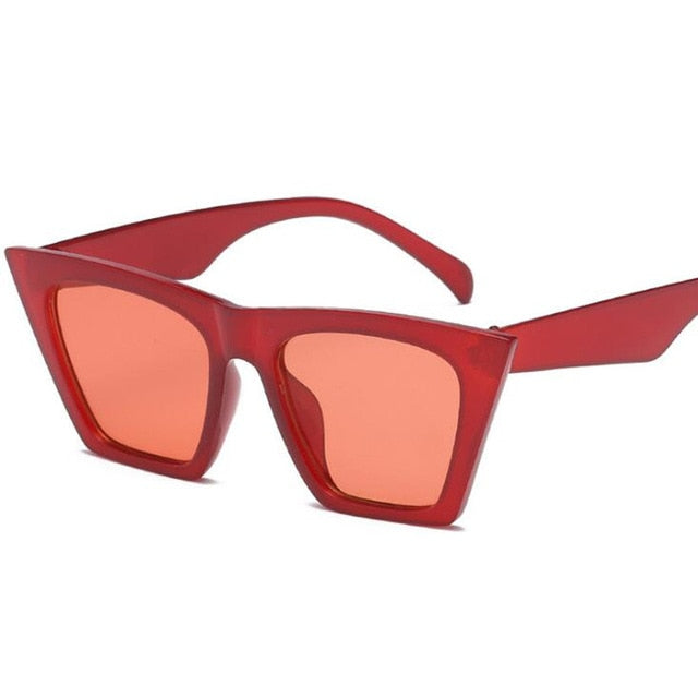 Small Cat eye Triangle Sunglasses Sexy Women