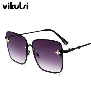 Retro Square Sunglasses Women