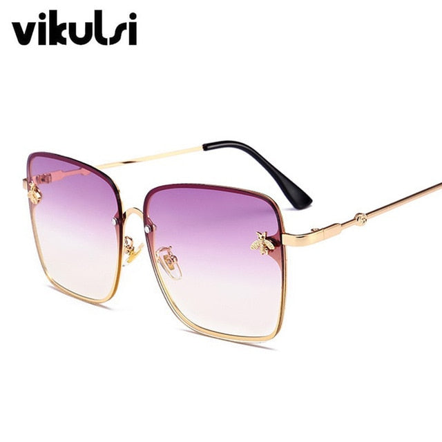 Retro Square Sunglasses Women