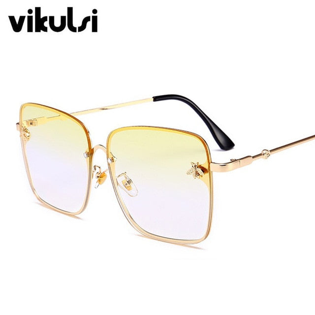 Retro Square Sunglasses Women