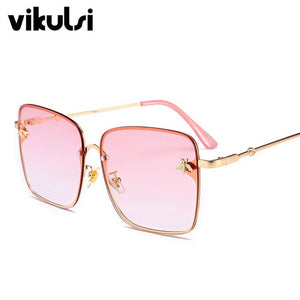 Retro Square Sunglasses Women