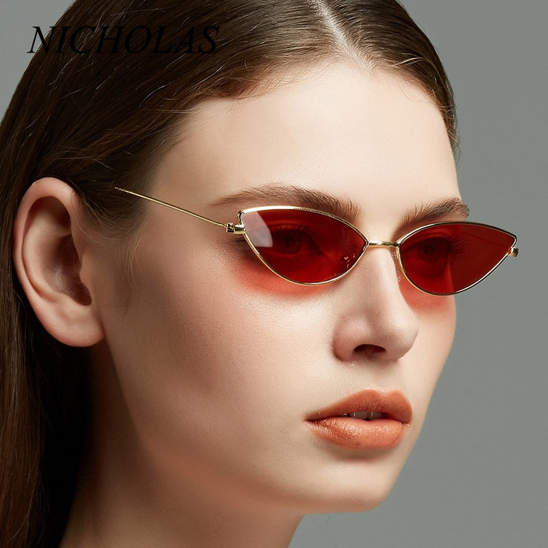 Small Frame Cat Eye Sunglasses Women