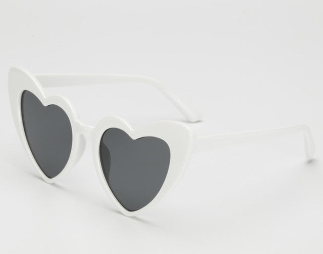Fashion Love Heart Sunglasses Women