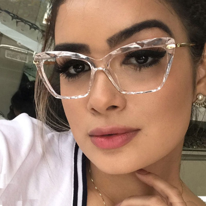 Fashion Square Glasses Frames For Women Trendy