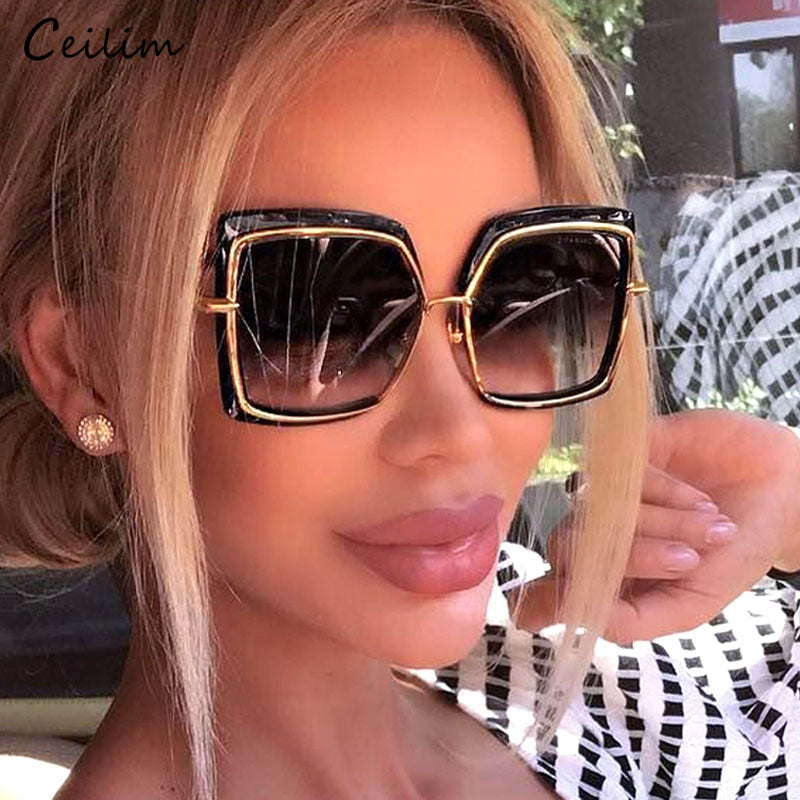 Oversized Sunglasses Women