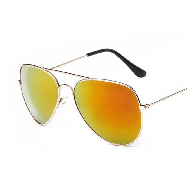 Pilot Vintage Sunglasses Female Black