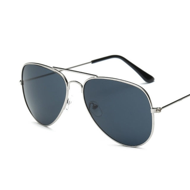 Pilot Vintage Sunglasses Female Black